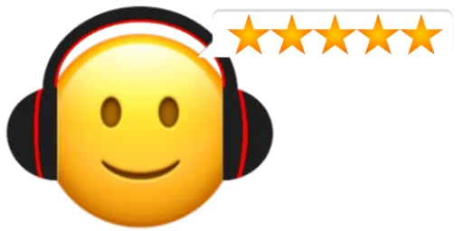 Headphones emoji 5⃣