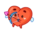 Сердечко emoji 💘