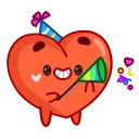 Сердечко emoji 🥳