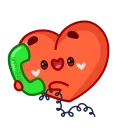 Сердечко emoji ☎️