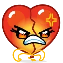 Helium Hearts emoji 😡