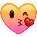 Емодзі Heart Emoji 😘