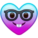 Эмодзи Heart Emoji 🤓