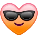 Heart Emoji emoji 😎