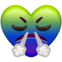 Емодзі Heart Emoji 😤