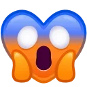 Эмодзи Heart Emoji 😱
