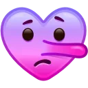 Емодзі Heart Emoji 🤥