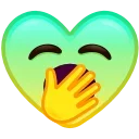 Эмодзи Heart Emoji 🥱