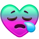 Эмодзи Heart Emoji 😪