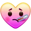 Эмодзи Heart Emoji 🤒