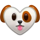 Эмодзи Heart Emoji 🐶
