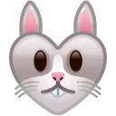 Эмодзи Heart Emoji 🐰