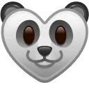 Емодзі Heart Emoji 🐼