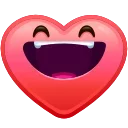 Heart Emoji sticker 😄