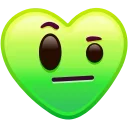 Heart Emoji sticker 🤨