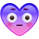 Heart Emoji sticker 😳