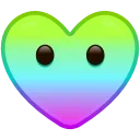 Heart Emoji sticker 😶