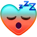 Heart Emoji sticker 😴
