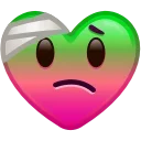 Heart Emoji sticker 🤕