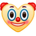Heart Emoji sticker 🤡