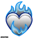 Hearts emoji 💙