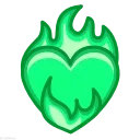 Hearts emoji 💚