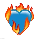 Hearts emoji ❤️‍🔥