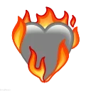 Hearts emoji ❤️‍🔥