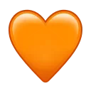Hearts emoji 🧡