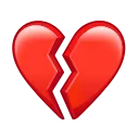 Hearts emoji 💔