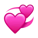 Hearts emoji 💞