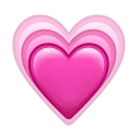 Hearts emoji 💗