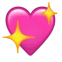 Hearts emoji 💖