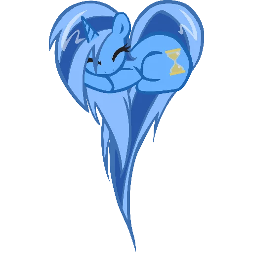 Heart mlp emoji 💙