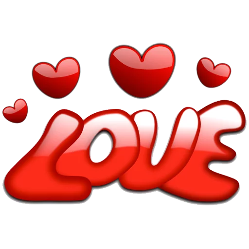 Telegram stiker «love» 💖