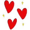 Hearts Animated emoji ♥️