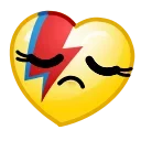 Amoremoji Hearts 💕 emoji 😢