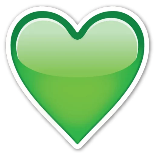 Telegram Sticker «Hearts ਦਿਲ» 💚
