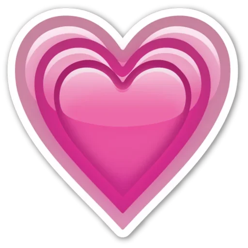 Hearts ਦਿਲ emoji 💗