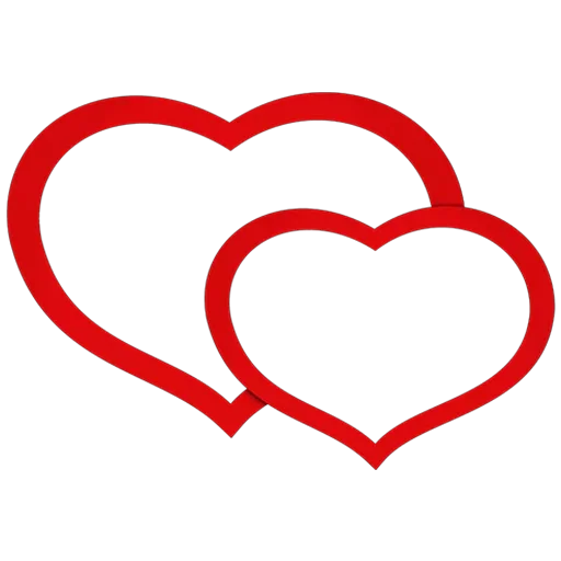 Hearts ਦਿਲ stiker 💕