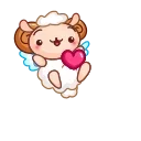 Lamby emoji 😘