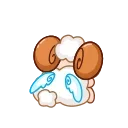 Lamby emoji 💔
