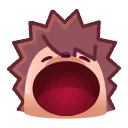 Hedgehoge emoji 😜