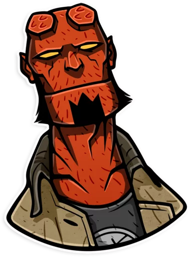 Hellboy emoji 🙂