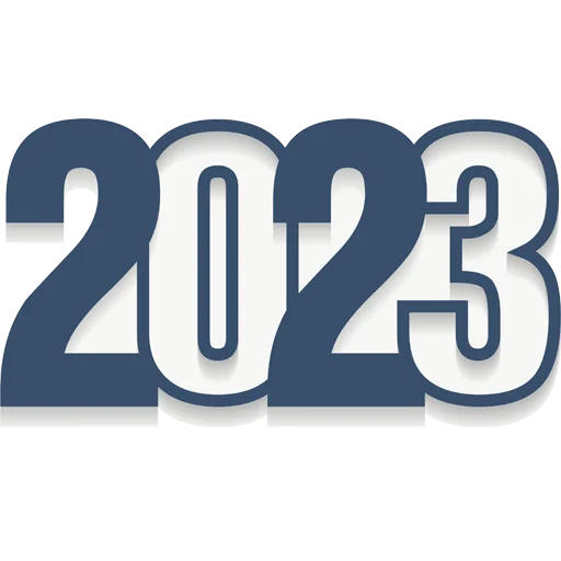 Telegram Sticker «Hello 2023» 🗓