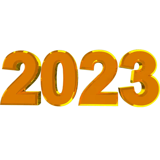 Стикер Hello 2023 🗓