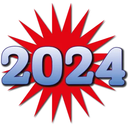 Стикер Hello 2024  🗓