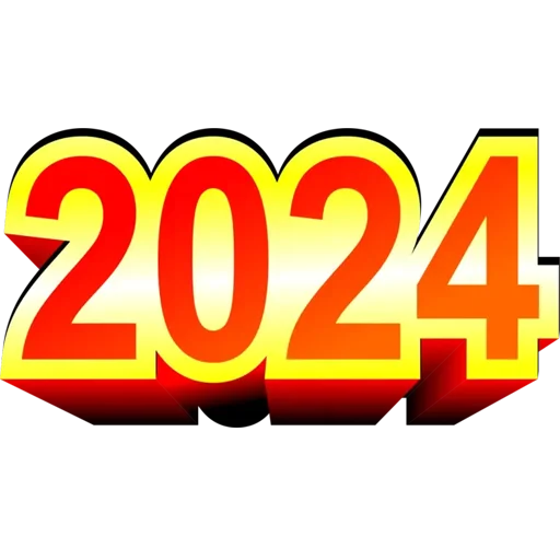 Эмодзи Hello 2024  🗓