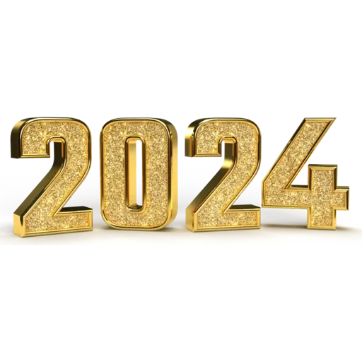 Telegram stiker «Hello 2024» 🗓
