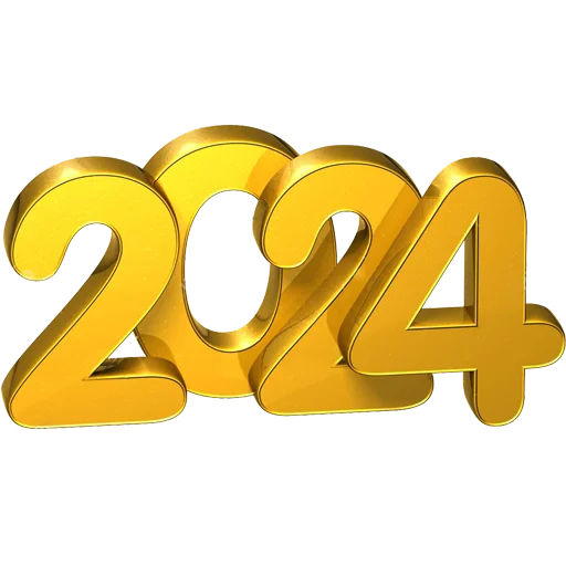 Hello 2024  sticker 🗓